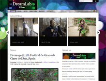 Tablet Screenshot of dreamlabfilms.com